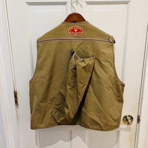 Vintage 90's Made In Korea Columbia Fishing Vest PFG Size XL - Picture 2 of 16